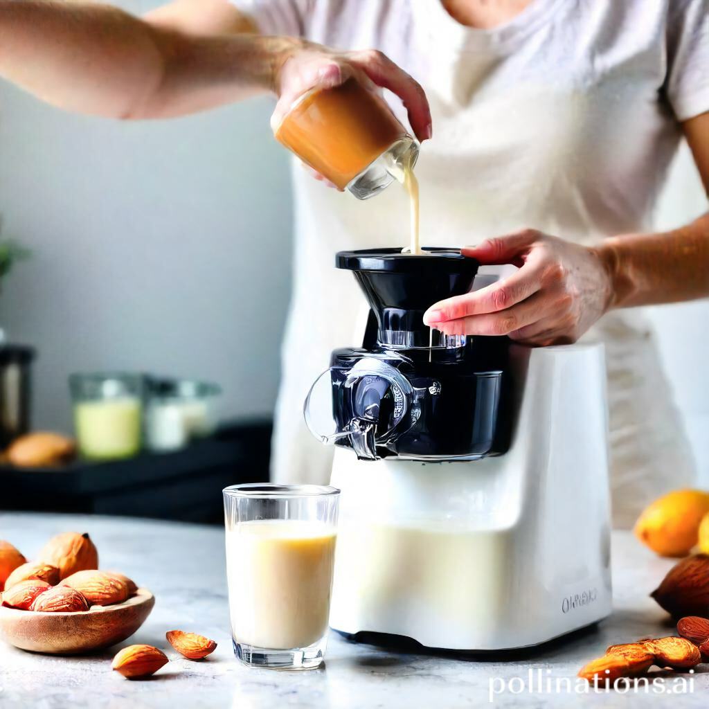 How To Make Almond Milk With Omega Juicer?